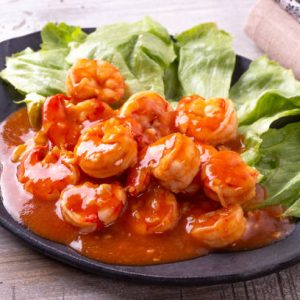 king prawn in hot bean sauce