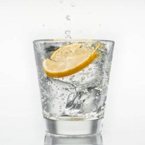 sparkling lemon drink