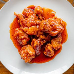 crispy sweet chilli chicken