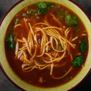 hot & sour noodle soup