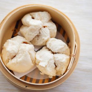 bbq pork buns (char siu bao)