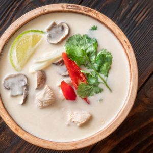 thai coconut chicken soup