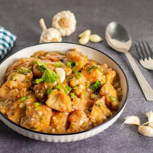 chicken in hot garlic sauce