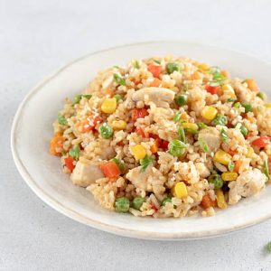 chicken & sweetcorn fried rice
