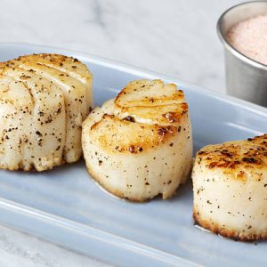 salt & pepper scallops