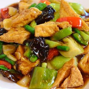 tofu with mixed vegetables