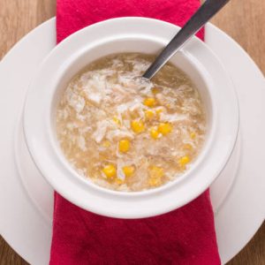 chicken & sweetcorn soup