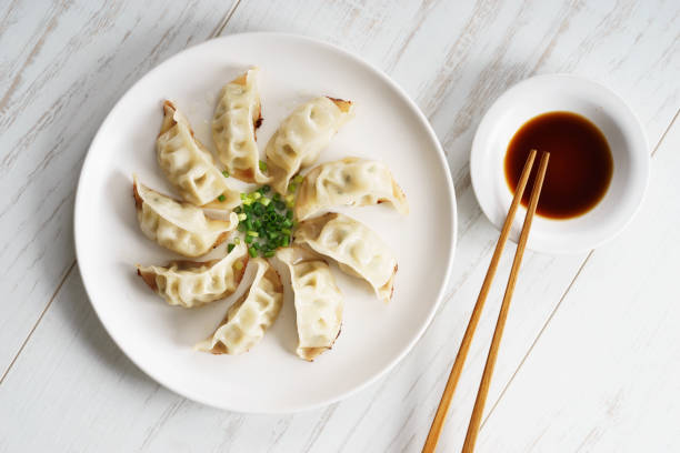 pan fried vegetable dumplings pan fried vegetable dumplings