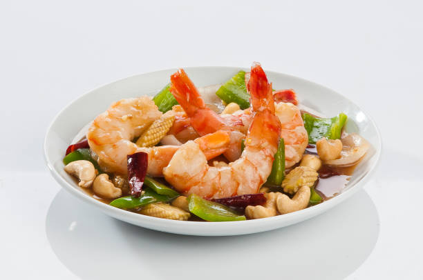 king prawns with cashew nuts king prawns with cashew nuts